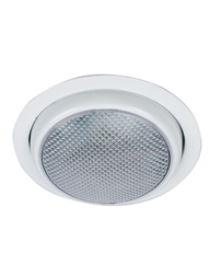 Round Surface Mount LED Dome Light with Trim Ring